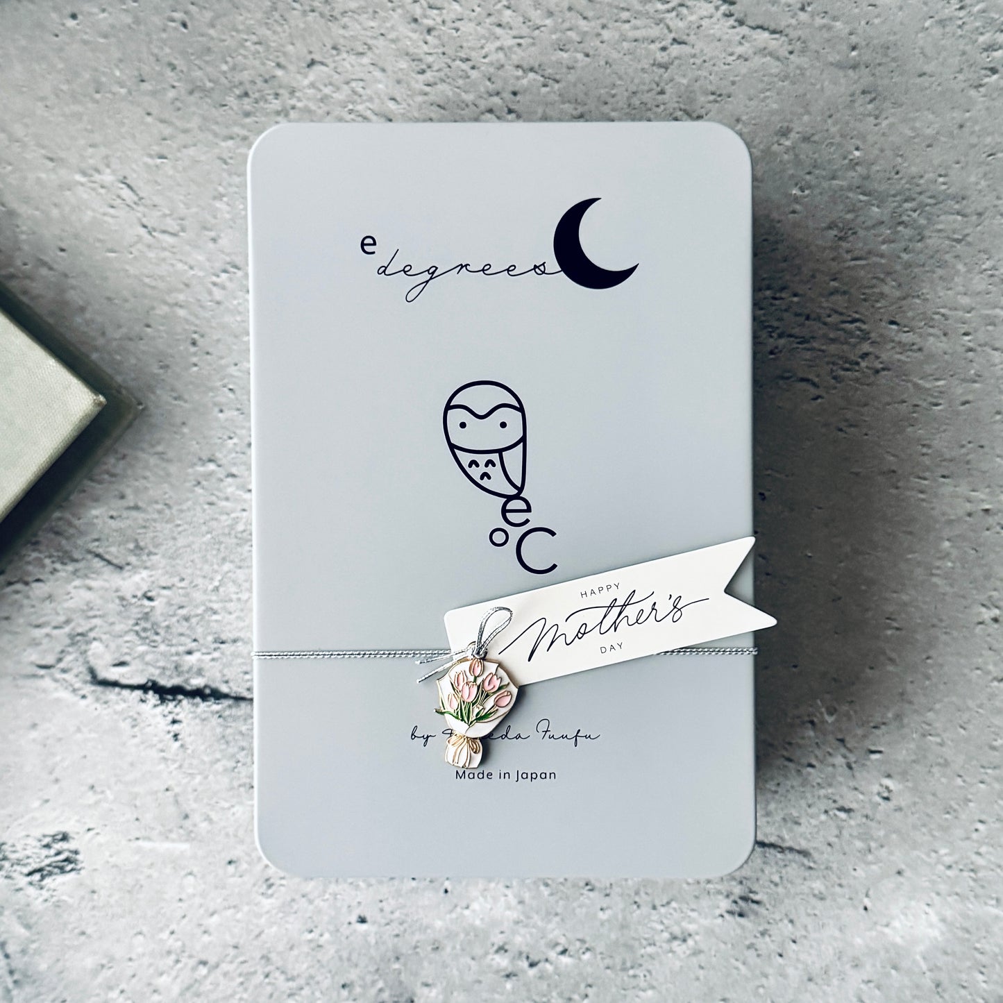 【母の日仕様】福を呼ぶフクロウとお月さまのクッキー缶 for Mother’s Day