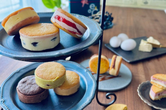 e℃ 北海道バターサンド 冷凍でザクザク 解凍でしっとり 6種類のフレーバー プレミアムスイーツギフト