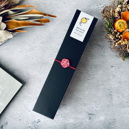 実生のゆず酒 梅結び付き | 高知県産ゆずリキュール 贈答用ギフト仕様