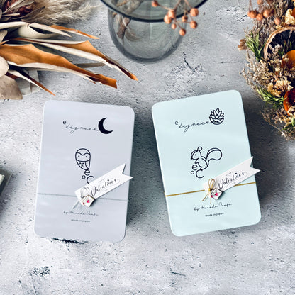 クッキー缶2個セット フクロウ&リス | バレンタインギフトに人気のかわいいお取り寄せスイーツ